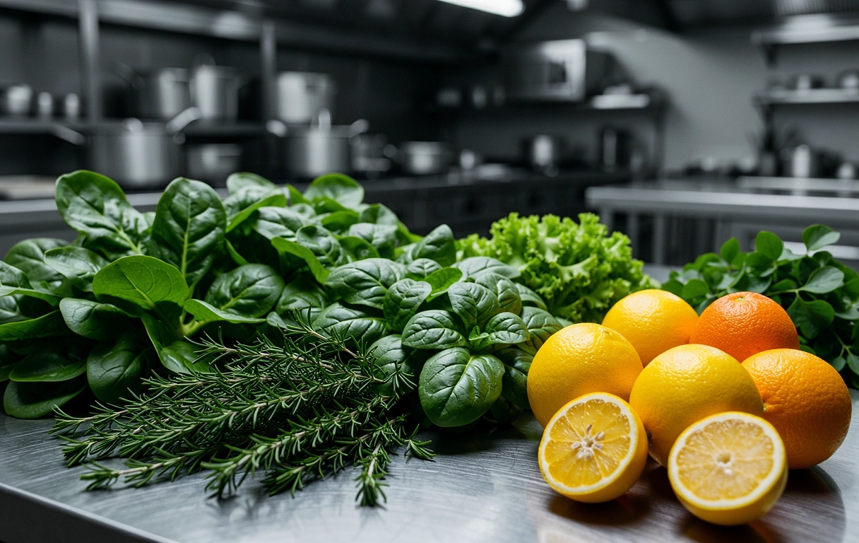 Fresh ingredients